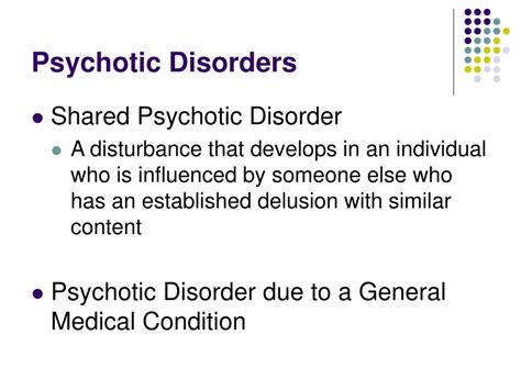 PPT - Psychotic Disorders PowerPoint Presentation, free download - ID:456102