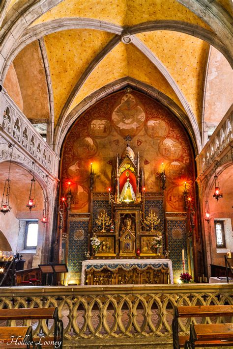 The Altar and Black Madonna in the Shrine of Rocamadour - Our World in Photos