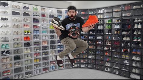 MY ENTIRE $100,000 SNEAKER COLLECTION 2021 *INSIDE THE SHOE CLOSET ...