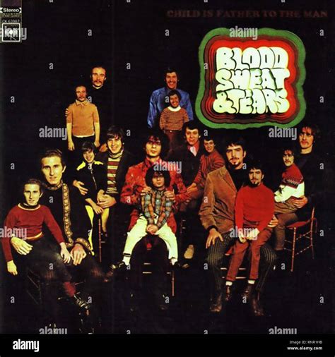 Blood, Sweat & Tears - Vintage Cover Album Stock Photo - Alamy