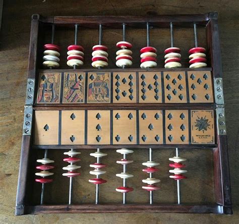 Faro Case Counter, Made by Will & Fink, S.F. Cal. Faro was one of the most popular card games ...