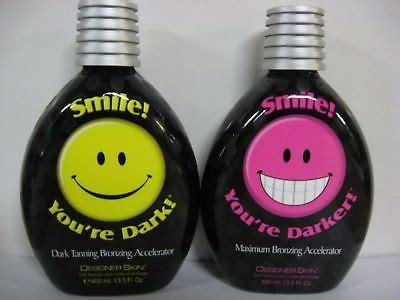 cool 2 SMILE YOUR DARK & DARKER BRONZER INDOOR TANNING BED LOTION ...