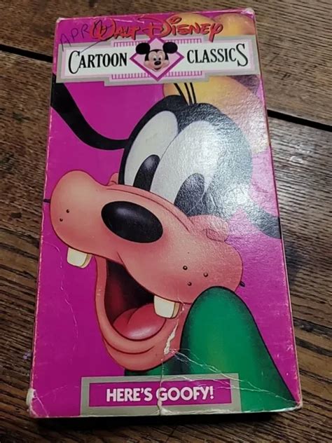 DISNEY CARTOON CLASSICS Volume 3: Here's Goofy! VHS Walt Disney Home Video $5.00 - PicClick