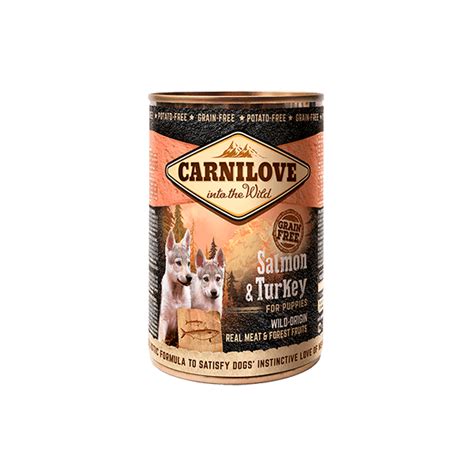 CARNILOVE Salmon & Turkey Puppy (Wet Food) - Carnilove.co.uk