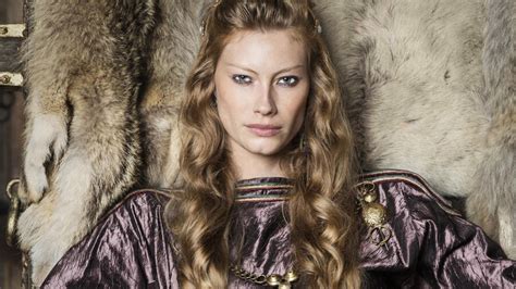 Queen Aslaug - Vikings Cast | HISTORY Channel