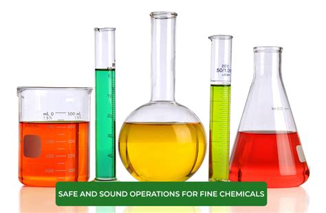 fine chemicals for Safe and sound operations