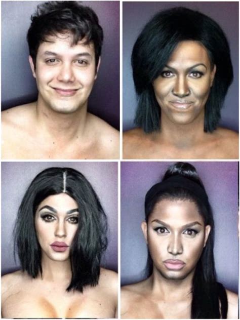 This Man's Amazing Makeup Transformations Makes Him Look Like Any Female Ce… | Celebrity makeup ...