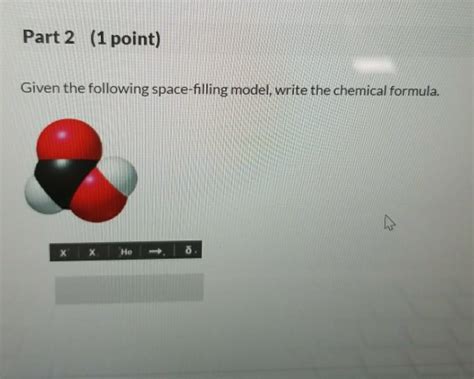 Solved Part 2 (1 point) Given the following space-filling | Chegg.com