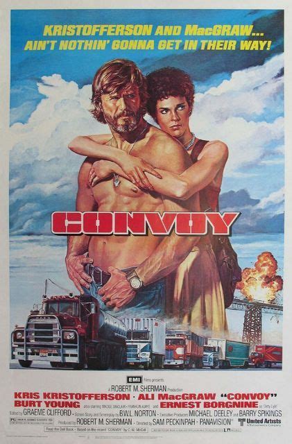 Kris Kristofferson, Convoy movie poster (1978) | Movie posters, Movies ...