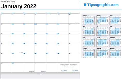 Free Excel 2022 Calendar Template Free Printable Templates - Riset