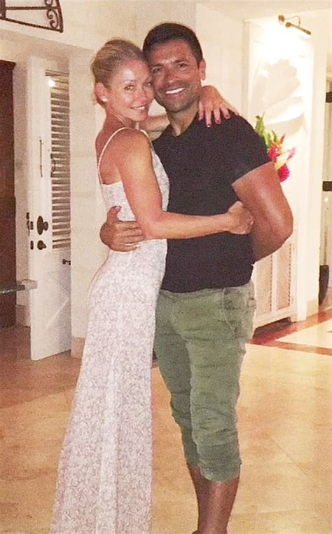 Kelly Ripa Wears Wedding Dress on Vacation With Mark Consuelos - Us Weekly