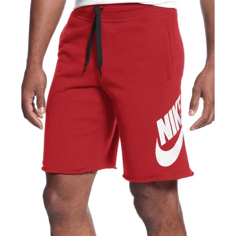 Lyst - Nike Alumni Shorts in Red for Men