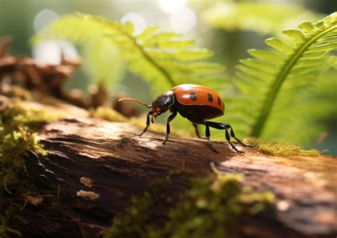 Premium AI Image | Beetles are insects that form the order Coleoptera