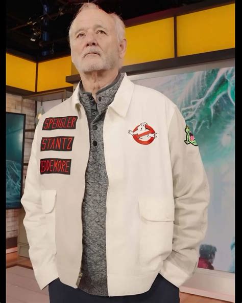 Bill Murray Ghostbusters Jacket | Free Shipping Worldwide