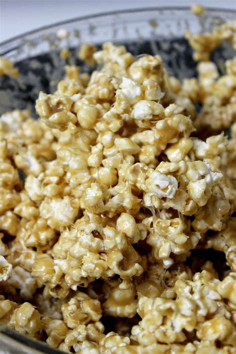 Browned Butter Caramel Popcorn Recipe - Life Should Cost Less