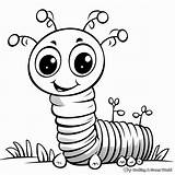 Inchworm Coloring Pages  Free & Printable sketch template