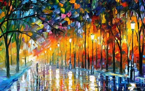 Leonid Afremov's modern impressionistic paintings | HD Wallpapers