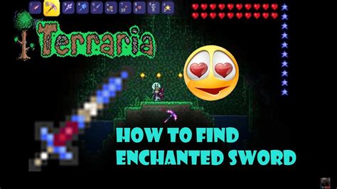 Terraria how to find Enchanted Sword - YouTube