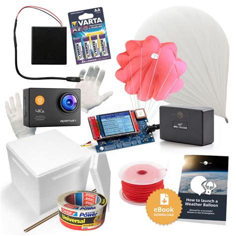 Weather Balloon Kit for a successful flight to the stratosphere | Stratoflights