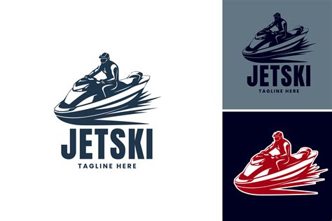 Jet Ski Logo Designs Template 34215030 Vector Art at Vecteezy