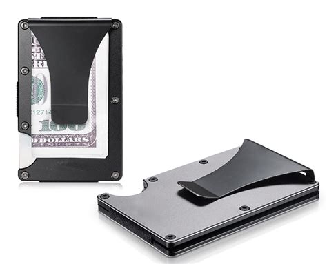 Quality RFID Blocking Slim Travel Wallet Credit Card Holder Money Clip - ForeverGifts.com