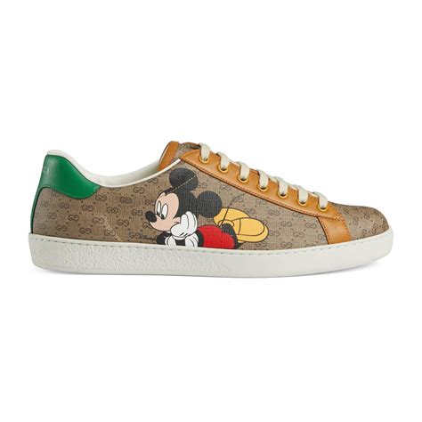 Gucci GG Disney X Ace Sneaker in Natural for Men | Lyst