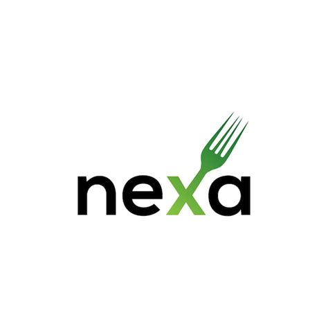 Premium Vector | Nexa logo design