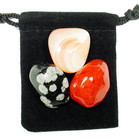 Sacral Chakra Tumbled Crystal Healing Set | The Magic Is In You