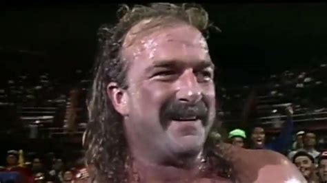 "Macho Man" Randy Savage battles Jake "The Snake" Roberts at This Tuesday in Texas: Dec. 3, 1991 ...