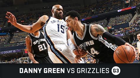 Danny Green Highlights: 11 PTS, 3 BLK, 1 STL vs Grizzles First Round Game 3 (22.04.2016) - YouTube