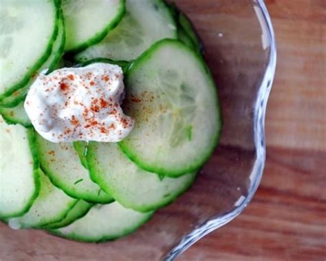 Hungarian Cucumber Salad Recipe