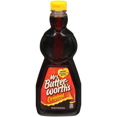 Mrs. Butterworth's Syrup, Original, 24 Fl Oz - Walmart.com - Walmart.com