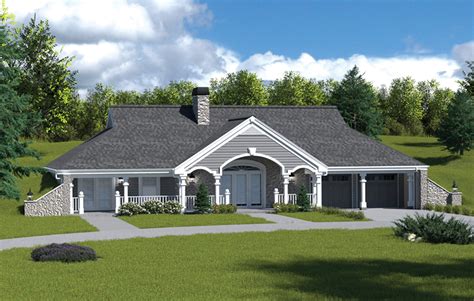 Stonehaven Berm Home Plan 007D-0161 - Shop House Plans and More