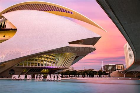 VALENCIA , SPAIN - DECEMBER 6, 2021: the City of the Arts and Sciences, Ciudad De Las Artes Y ...