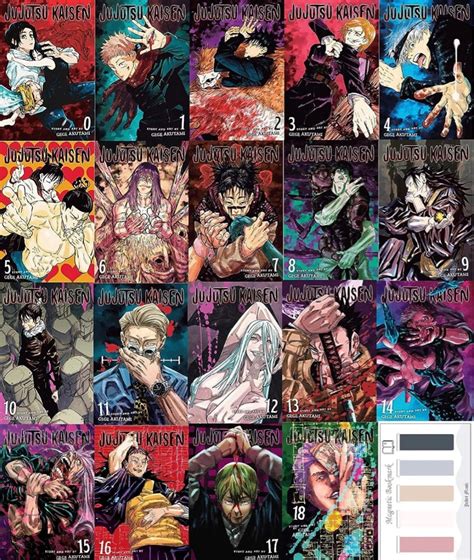 Jujutsu kaisen english manga jjk volumes 0-13, Hobbies & Toys, Books ...