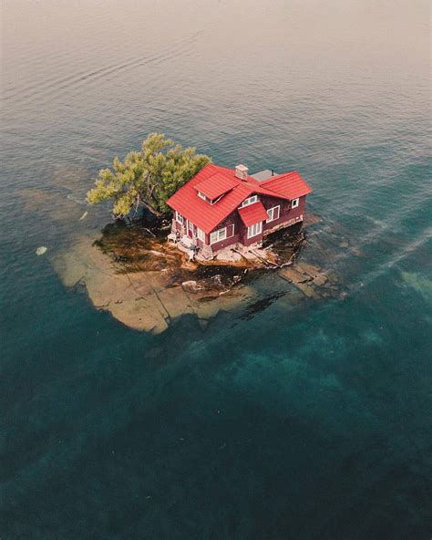 The World's Smallest Inhabited Island Is Just Big Enough For A House And A Tree - Elite Readers