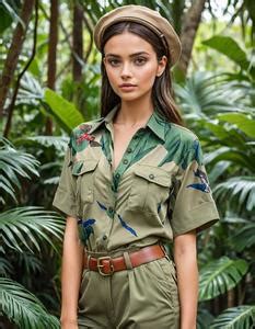 Jungle Safari Outfit Face Swap ID:2130665
