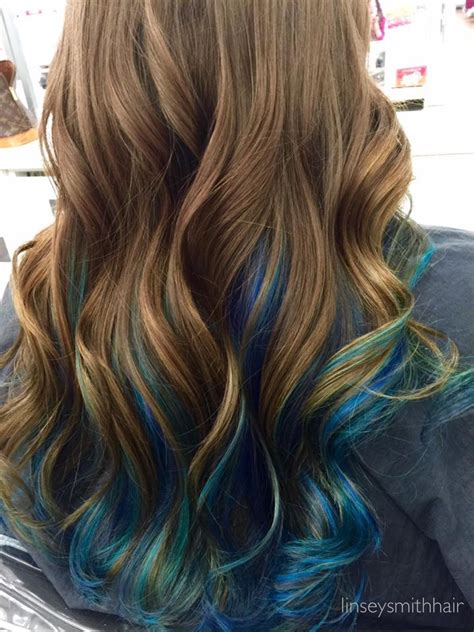 blue ombre hair color trend in 2019,trendy hairstyles and colors 2019,blue ombre hair,#haircolor ...