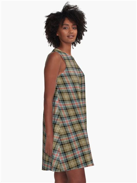 "Clan Sutherland Tartan (Ancient)" A-Line Dress by plaidwerx | Redbubble