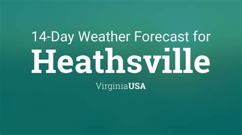 Heathsville, Virginia, USA 14 day weather forecast