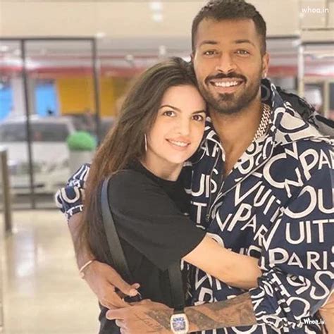 Cricketer Hardik Pandya And His Wife Natasa Pics Download