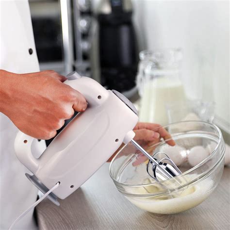 Ibell hm390l hand mixer beater blender electric cream maker for cakes with base 5 speed control ...