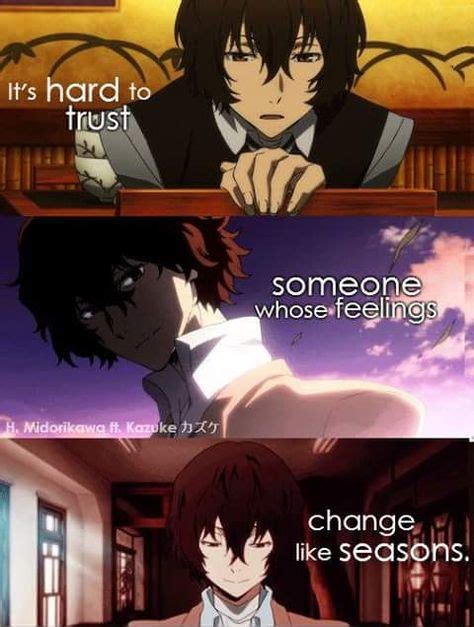 32 Gambar Bungo Stray Dogs Quotes terbaik | Animasi, Ilustrasi manga, dan Kutipan inspirasi