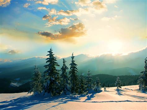 Winter Landscapes Wallpapers - Wallpaper Cave