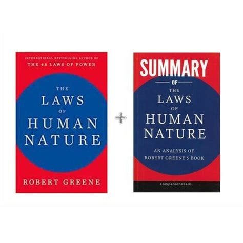 The Laws Of Human Nature + The Summary | Konga Online Shopping