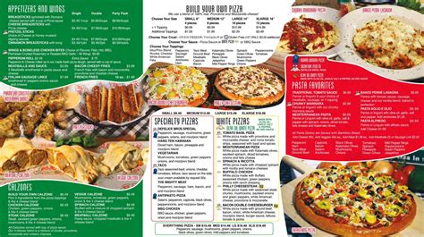 DeFelice Bros® Pizza - Follansbee menu in Follansbee, West Virginia, USA