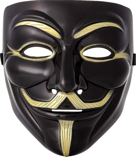 ANONYMOUS HACKER V FOR VENDETTA GUY FAWKES FANCY DRESS HALLOWEEN FACE ...