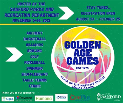 golden age games - Sanford 365