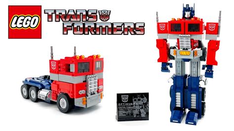 LEGO Transformers 10302 Optimus Prime Officially Revealed! Autobots Roll Out! Jay's Brick Blog ...