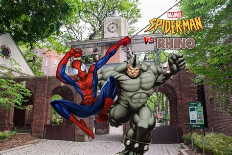 Spider-Man vs Rhino by MatzSchenk120 on DeviantArt